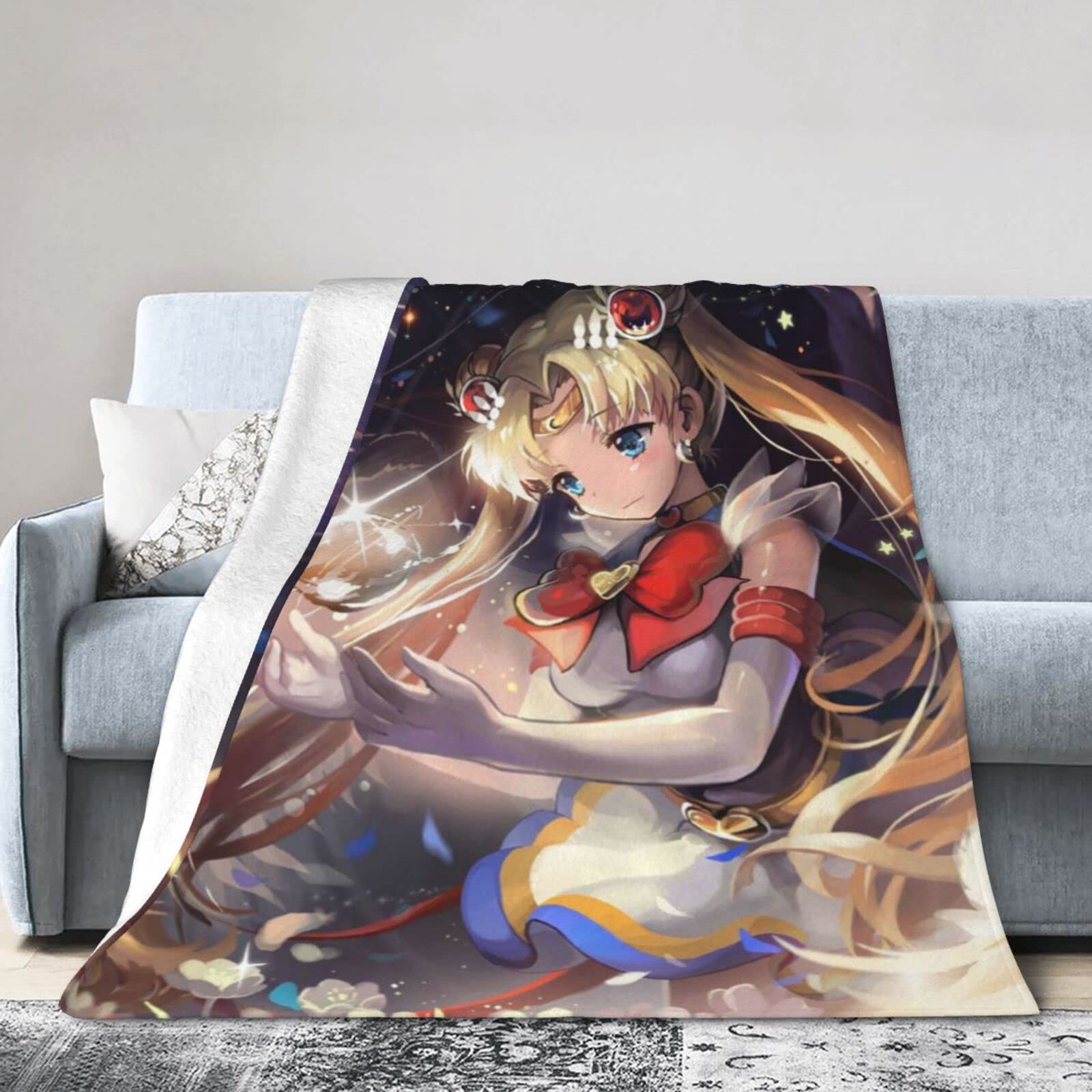Amazon｜セーラームーン (1) オシャレ 毛布 ブランケット 大判